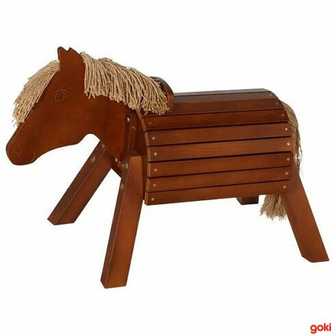 Kašpar – zahradní dřevěný koník - Goki