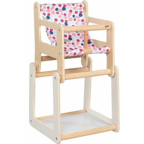 Židlička pro panenky se stolečkem, 2v1 - Goki