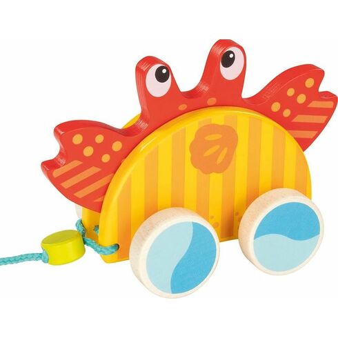 Mořský krab – tahací hračka na šňůrce - Goki