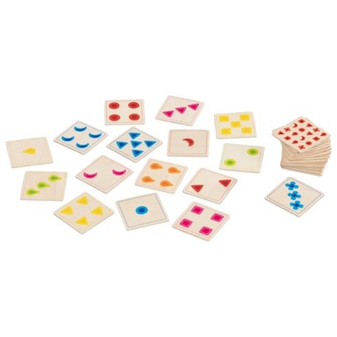 Didaktická a akční hra pro nejmenší – Barvičky a tvary - Goki