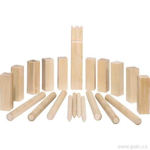 KUBB – Vikingské šachy, střední - Goki