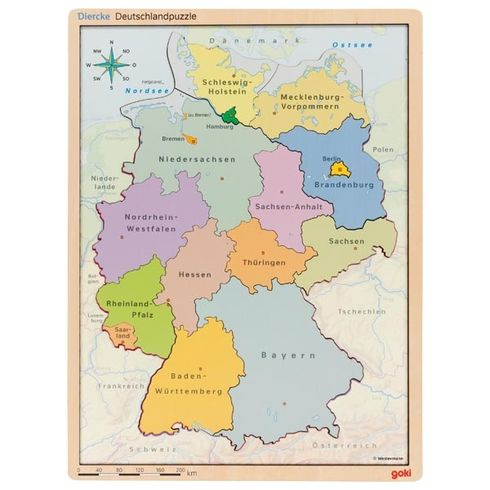 Puzzle v puzzle – Německo - Goki