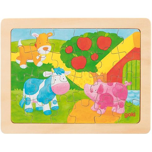 Puzzle – 1000 barviček, 24 díly - Goki