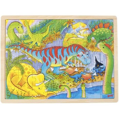 Puzzle Dinosauři, 48 dílů - Goki