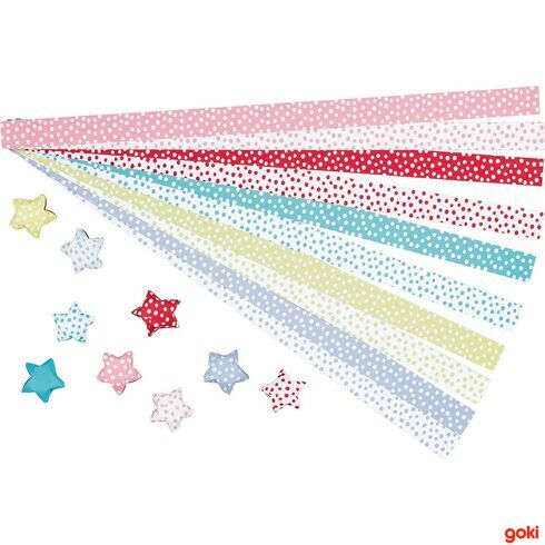 Papírové hvězdičky, 100 dílů - Goki