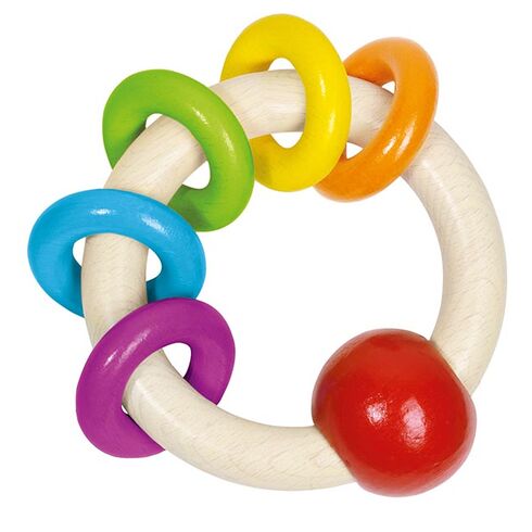 5 kroužků – hračka pro miminka - Goki