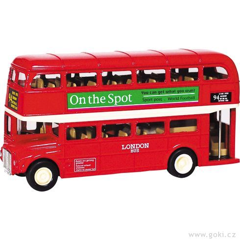 London Bus se zpětným natahováním - Goki
