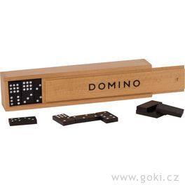 Domino v bukové krabičce, 55 dílů