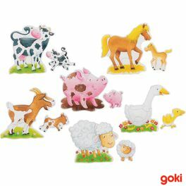 Set puzzlí – Zvířátka z farmy, 25 dílů