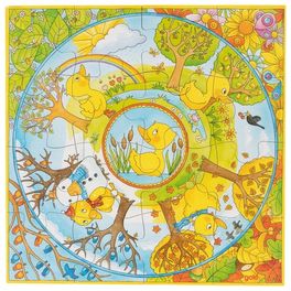 XL puzzle – Rok s malou kačenkou