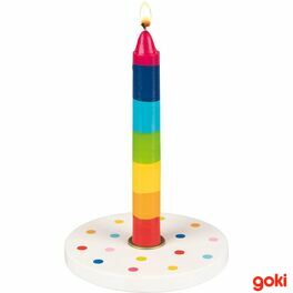 Podstavec pro svíčku – narozeninová dekorace