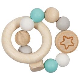 Hvězdička modrá – elastická hračka s kroužkem